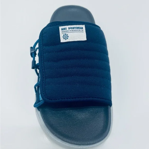 NIKE ASUNA 2 NEXT NATURA SANDAL UNISEX MEN SIZE 7= WOMEN SIZE 8 SHOES NAVY NEW - Picture 4 of 9